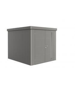 Casetta Neo 3B doppia porta, grigio quarzo metallizzato