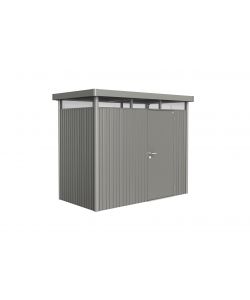 Casetta HighLine Misura H1 grigio quarzo metallizzato, porta standard