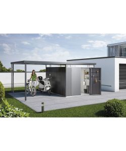 Tetto laterale casetta HighLine Misura H2 grigio quarzo metallizzato