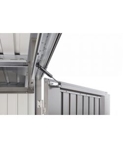 Biohort Casetta da Giardino HighLine H2 Grigio Quarzo 275x195x222 cm