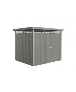 Casetta HighLine Misura H3 grigio quarzo metallizzato, porta standard