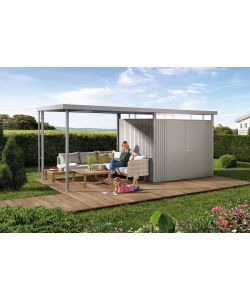 Tetto laterale casetta HighLine Misura H3 grigio quarzo metallizzato
