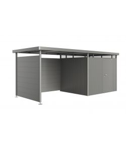 Parete posteriore per tetto laterale casetta HighLine H2-H5 grigio quarzo metallizzato