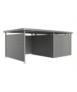 Parete posteriore per tetto laterale casetta HighLine H2-H5 grigio quarzo metallizzato