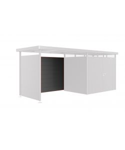 Parete posteriore per tetto laterale casetta HighLine H2-H5 grigio quarzo metallizzato
