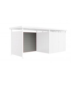 Parete posteriore per tetto laterale casetta HighLine H2-H5 grigio quarzo metallizzato