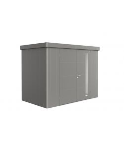 Casetta Neo 1C doppia porta, grigio quarzo metallizzato