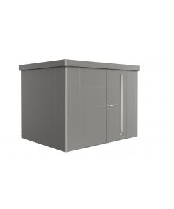 Casetta Neo 2C doppia porta, grigio quarzo metallizzato