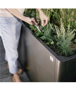 Biohort Fioriera Belvedere Maxi 2x0.5 m Grigio Scuro X-Design