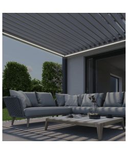 Biohort Illuminazione LED Pergola 3x3 Bianco Caldo 900 lm Bassa Tensione