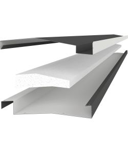 Biohort Pergola Bioclimatica coibentata 3,5 x 3 metri bianca Design moderno