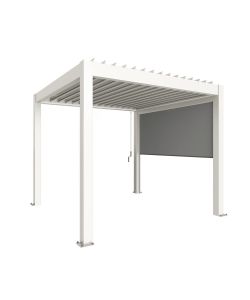 Biohort Tenda da Sole ZIP 272x235 cm Bianca per Pergola Esterno