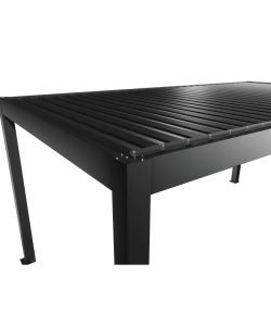 Biohort Pergola in Metallo Grigio Scuro 5,5x3m per Giardini e Terrazze
