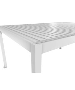 Biohort Pergola in Metallo Bianco 552,5 x 367,5 x 264 cm - Comfort Outdoor