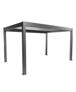 Biohort Pergola in Metallo Grigio Quarzo/Argento 460x312 cm