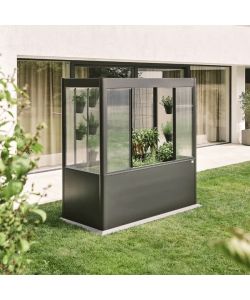 Biohort Serra Firenze Grigio Scuro 2x1 m per Piante Alte e Giardinaggio