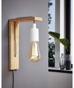 Lampadina LED Pera con filo a spirale ambra E27 4W 2200K