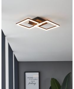 Plafoniera Led PARANDAY-Z 3000-6500K 2500Lm Nera/Bianca