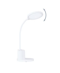 Eglo Lampada da Tavolo LED Dimmerabile Bianco 2,1W 2700-6500K 55cm