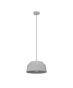 Eglo lampada a sospensione Contrisa grigio �38 cm E27 1x40W design nordico