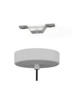 Eglo lampada a sospensione Contrisa grigio �38 cm E27 1x40W design nordico