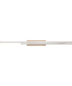 Eglo Plafoniera LED Grisolia 12W 4000K 1500LM Curva Effetto Legno 85cm