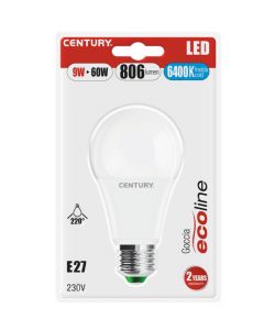 Lampada classica led ecoline goccia 9W Century