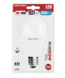 Lampada Classica Led Ecoline Gocci A60 - 15W