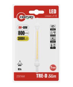 Lampada Tred Slim Lineare 8W