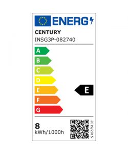 Lampadina LED Incanto Saten Goccia E27 8W 4000K 1055Lm 60mm