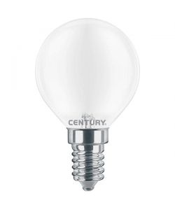 Century Lampadina LED Incanto Saten Sfera E14 6W 4000K 806Lumen