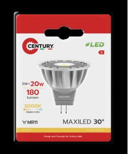 Century Italia Spot LED MR11 2,3W 3000K 200lm - Luce Calda 35mm
