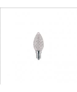 Lampadina LED E14 0,4W Luce Diffusa 2700K per Atmosfera Soffusa