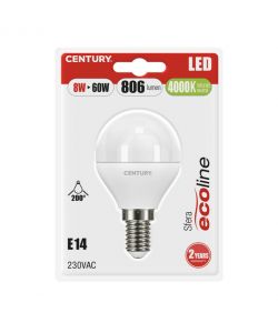 Sfera Led Ecoline 8W 60W