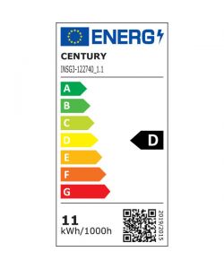 Century Lampadina LED Incanto Saten Goccia E27 11W 4000K 1521Lm