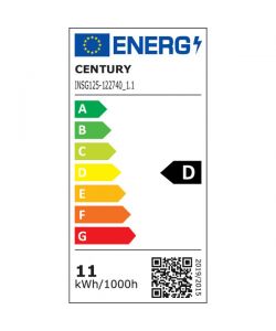 Century Lampadina LED Incanto Saten Globo E27 11W 4000K 1521lm 125mm