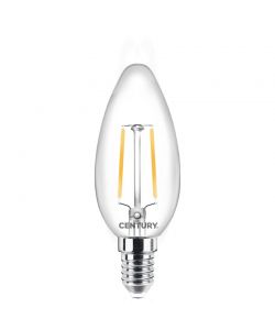Century Italia Lampadina LED Incanto Candela Chiara E14 2W 4000K 250lm