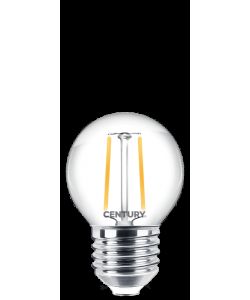 Lampadina  LED Incanto Sfera 2W E27 4000K 250lm Design Classico