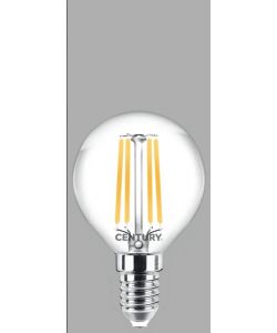 CENTURY ITALIA Lampadina LED Sfera Chiara E14 6,5W 2700K 1055lm