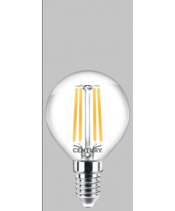 Century Italia Lampadina LED Sfera E14 6,5W 4000K 1055lm Chiara