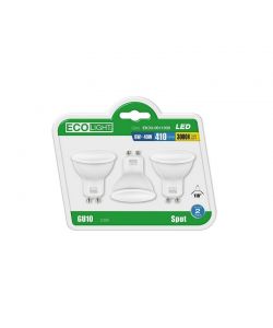 LAMPADA SPOT LED ECOLIGHT 110 gradi - 6W