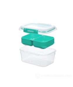 Sistema Contenitore Rettangolare Stax To Go 1 L Polipropilene Trasparente