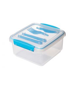 Pengo Porta Pranzo Ermetico 1,2L con Posate - Privo di BPA