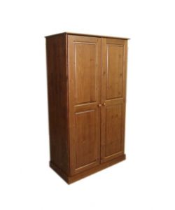 Domo Mea Armadio Anna in Pino Ciliegio - 2 Ante 102,5x56x181,7 cm