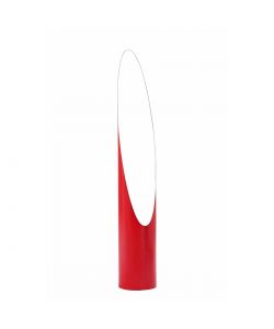 Specchio Marylin a figura intera rosso - Altezza 160 cm