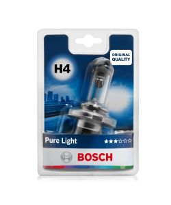 Bosch Lampadina Alogena Auto H4 - 60/55W, 12V - Compatibile con molte auto