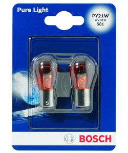Coppia lampadine ausiliari Bosch PY21W