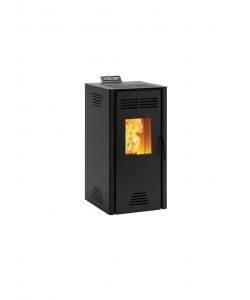 Invicta Stufa a Pellet Adrano 7 PLUS - Nero - 47x56.5x95 cm