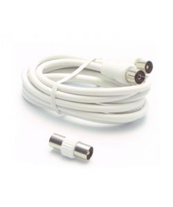 Prolunga Coassiale TV M/F 9,52 + Adattatore 2M