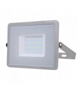 Faro LED SMD Chip Samsung 30W Colore Grigio 4000K IP65